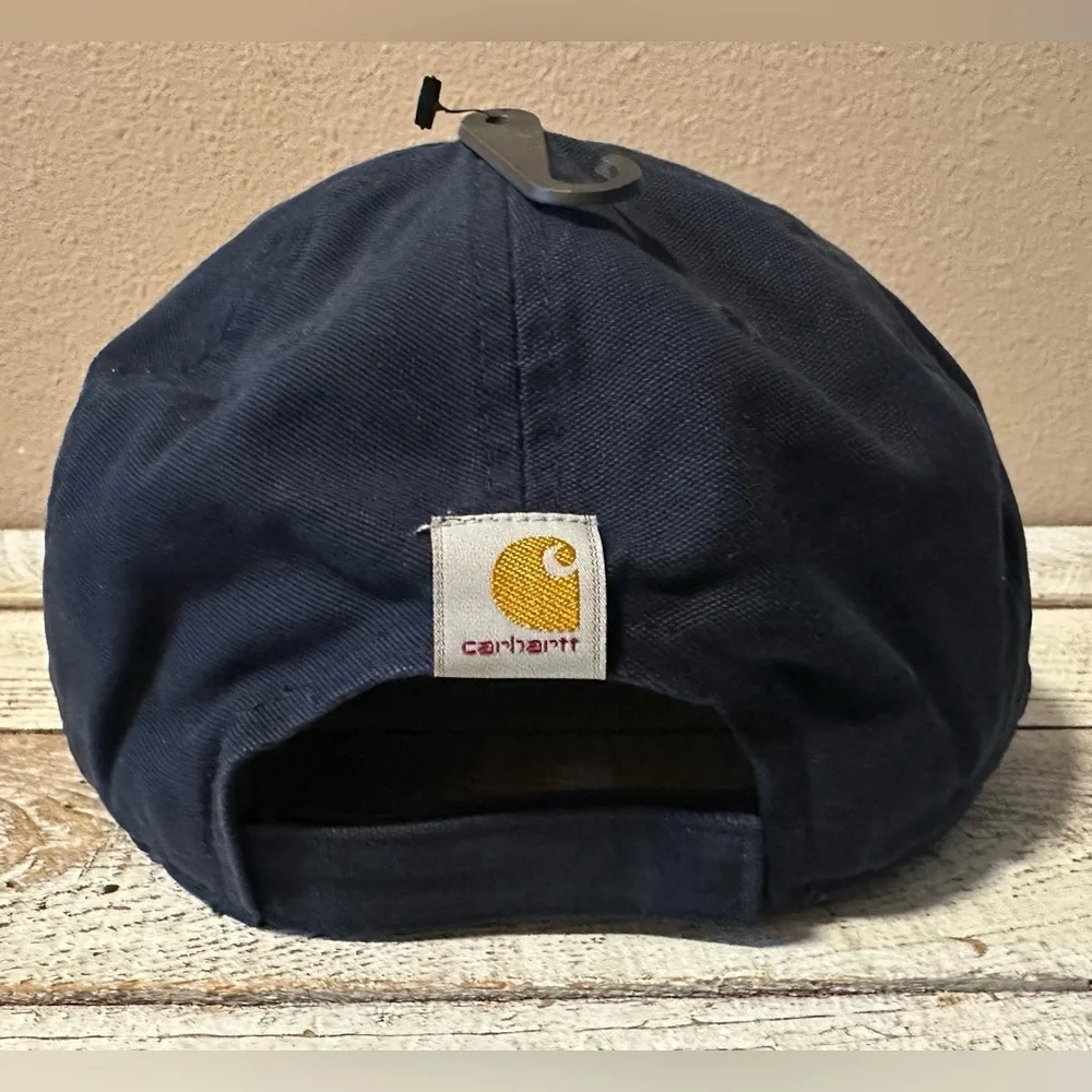 Carhartt Canvas Patch Cap with Velcro Adjustable Closure- NWT